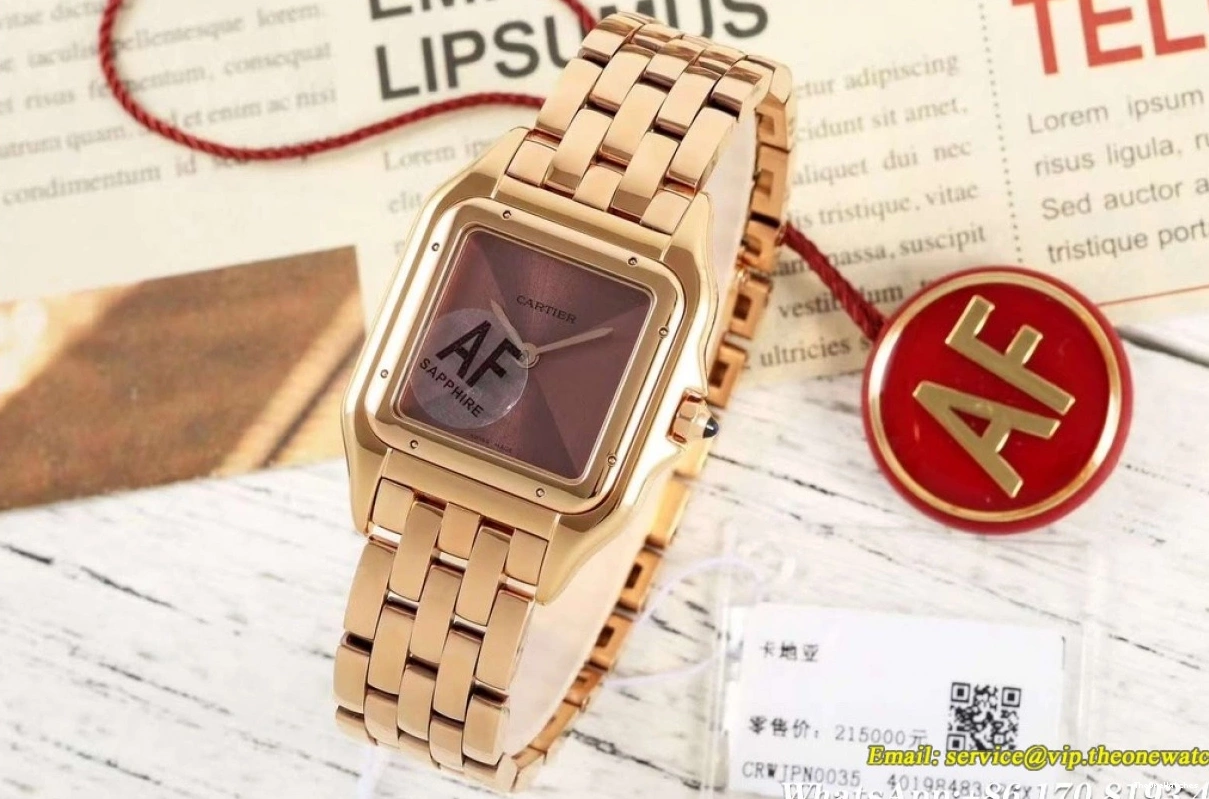 Dial RG Quartz Brown Panthere Ladies De AF 27mm Secrete RG 0112